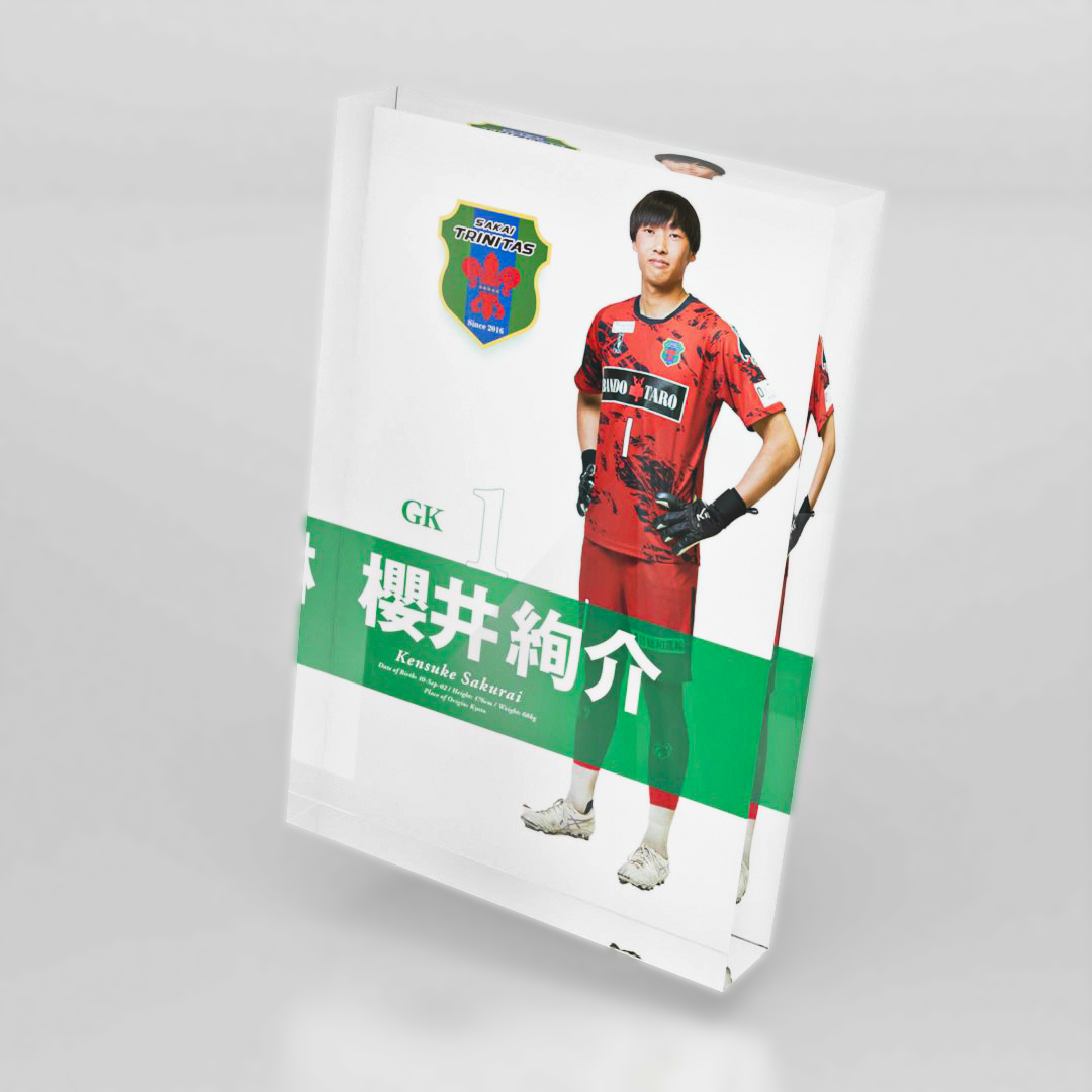 選手アクリルブロック2026